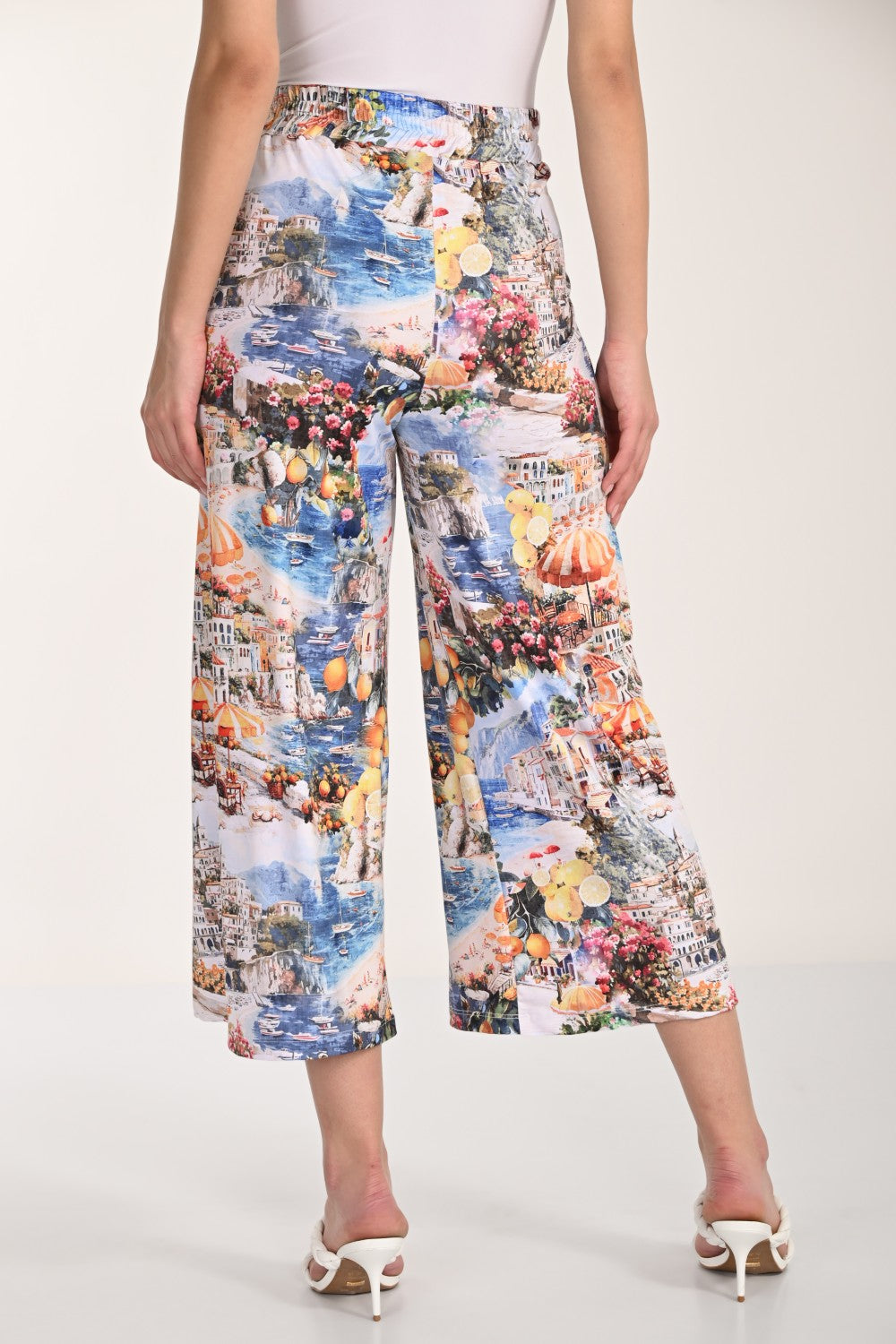 Frank Lyman Pant 266127 Blue/Yellow