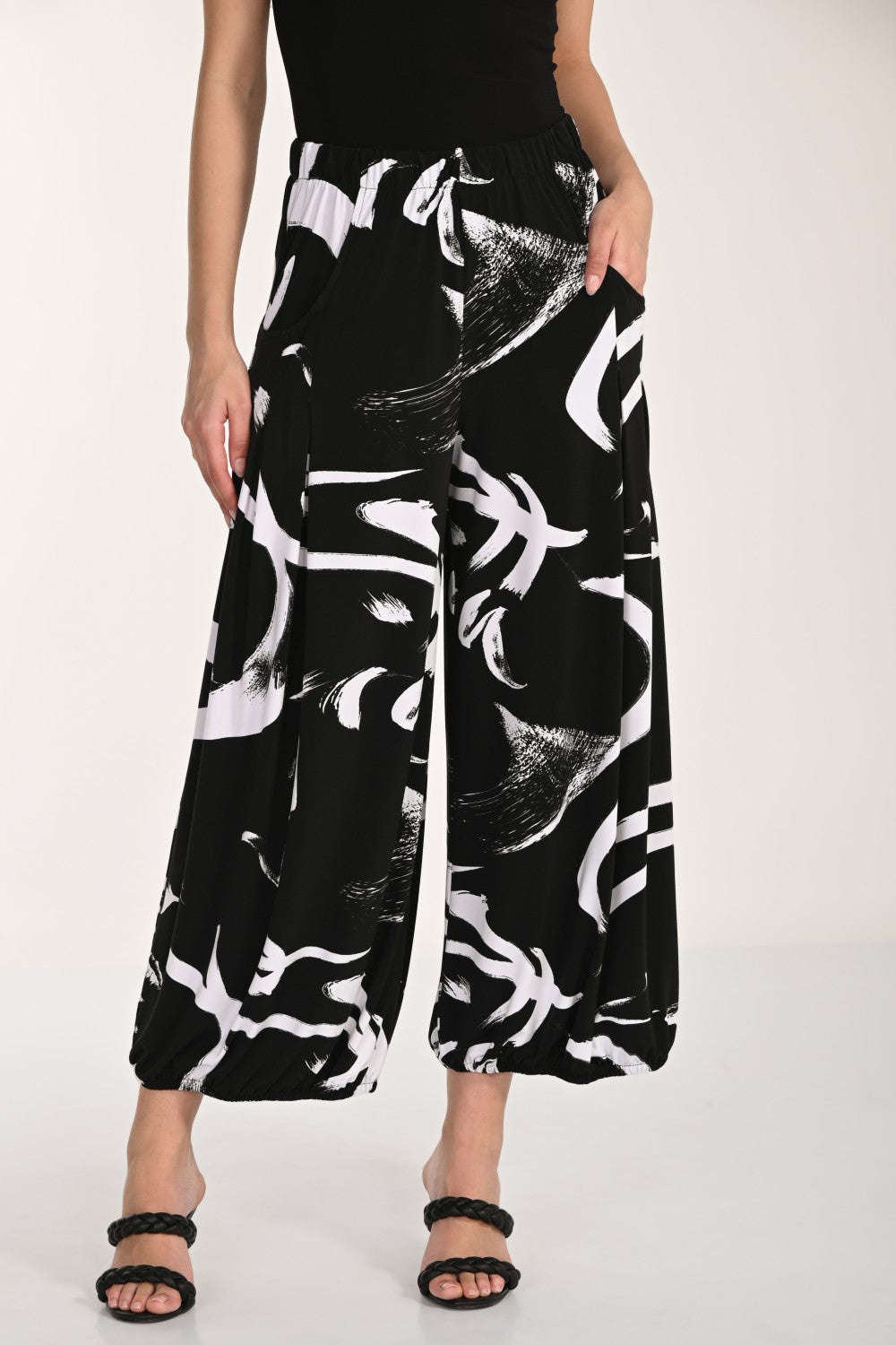 Frank Lyman Pant 266239 Black/White