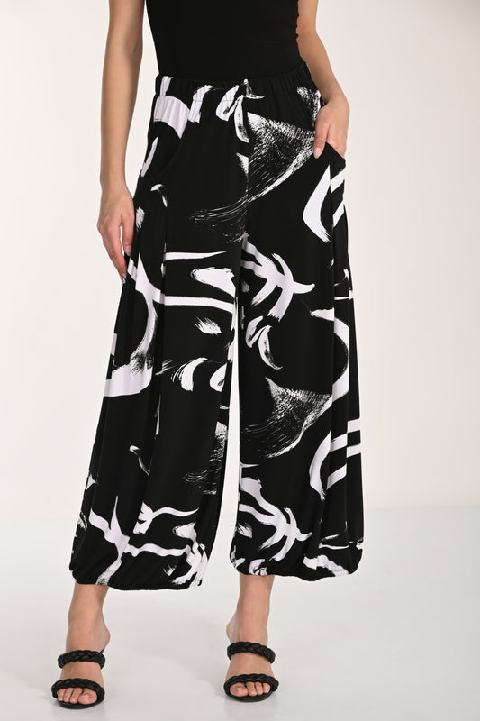 Frank Lyman Pant 266239 Black/White