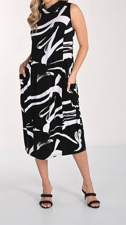 Frank Lyman Dress 266240 Black/White