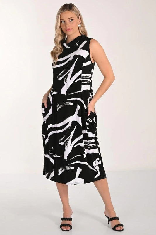 Frank Lyman Dress 266240 Black/White