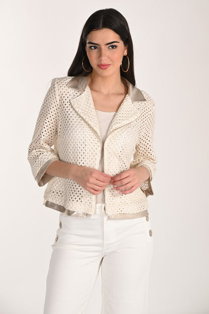 Frank Lyman Jacket 266282 Beige/Gold