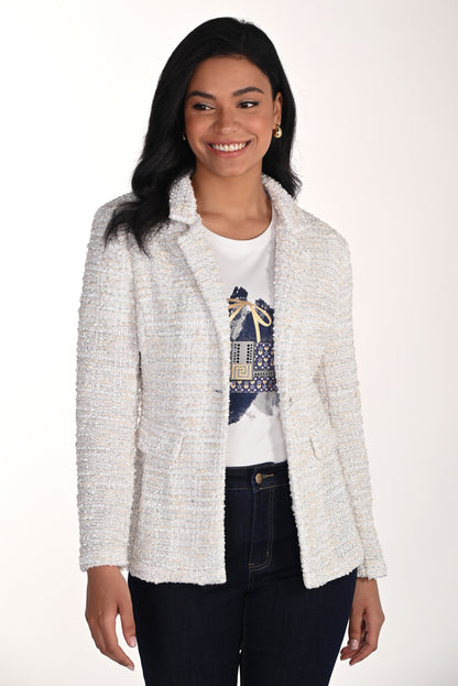 Frank Lyman Jacket 266295 Ivory