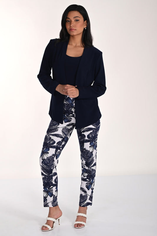 Frank Lyman Pant 266342 Midnight/Off White