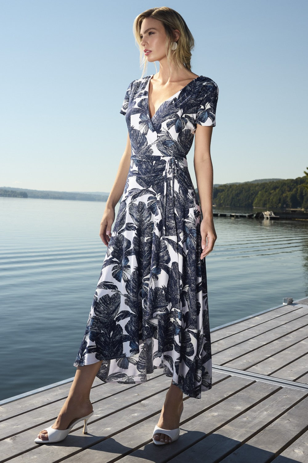 Frank Lyman Dress 266343 Midnight/Off White