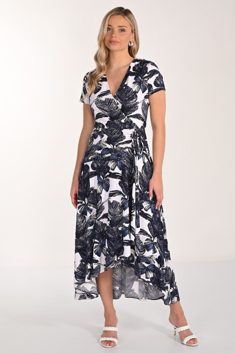 Frank Lyman Dress 266343 Midnight/Off White 8