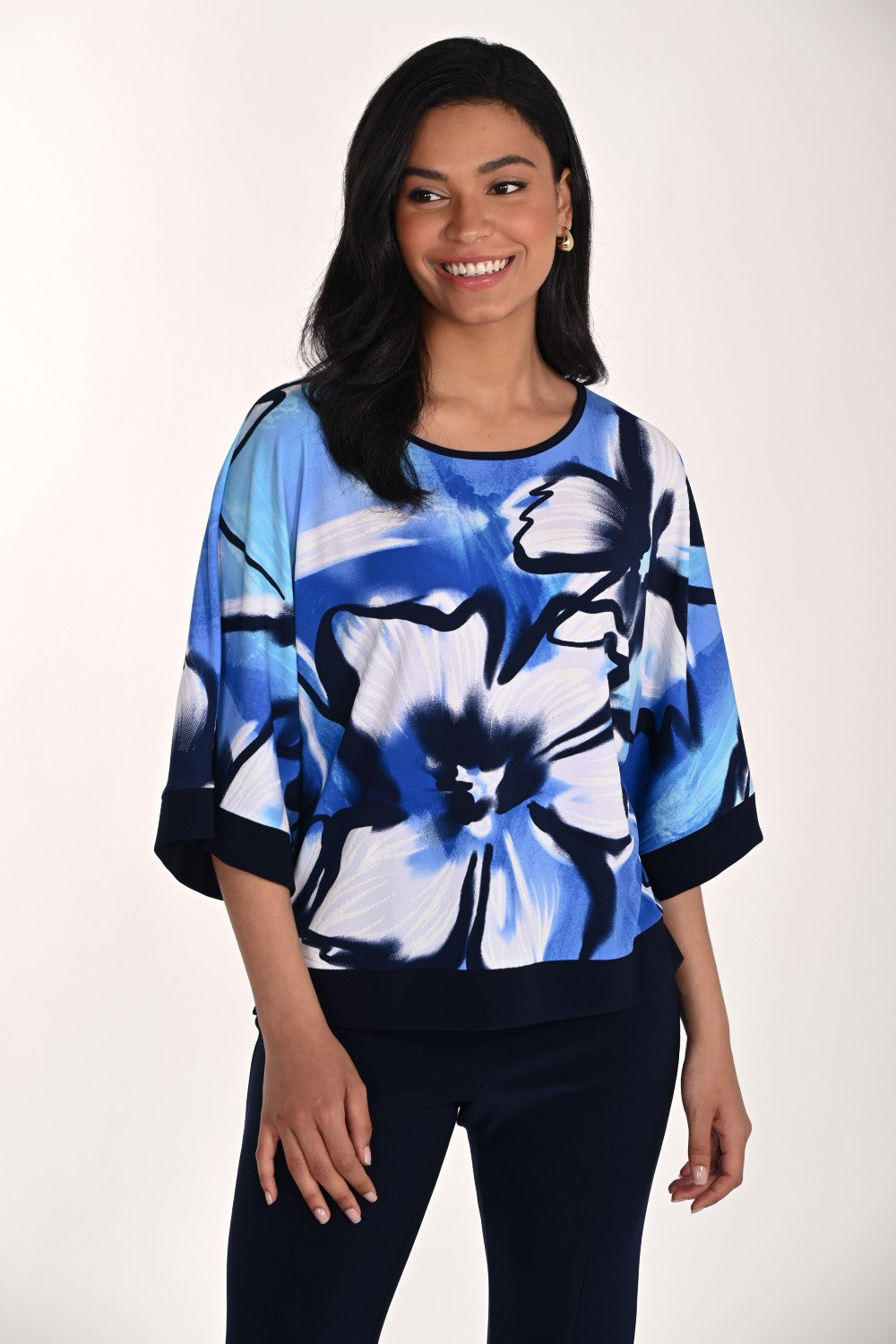 Frank Lyman Top 266348 Blue/Midnight