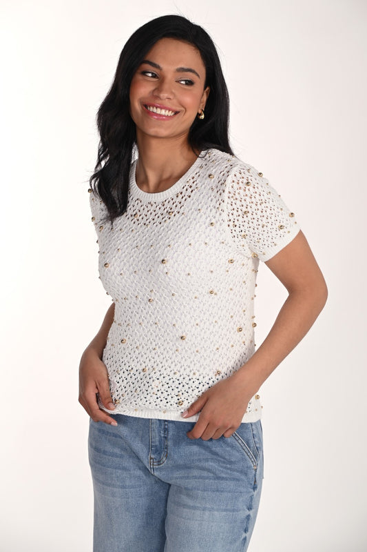 Frank Lyman Top 266510 Off White