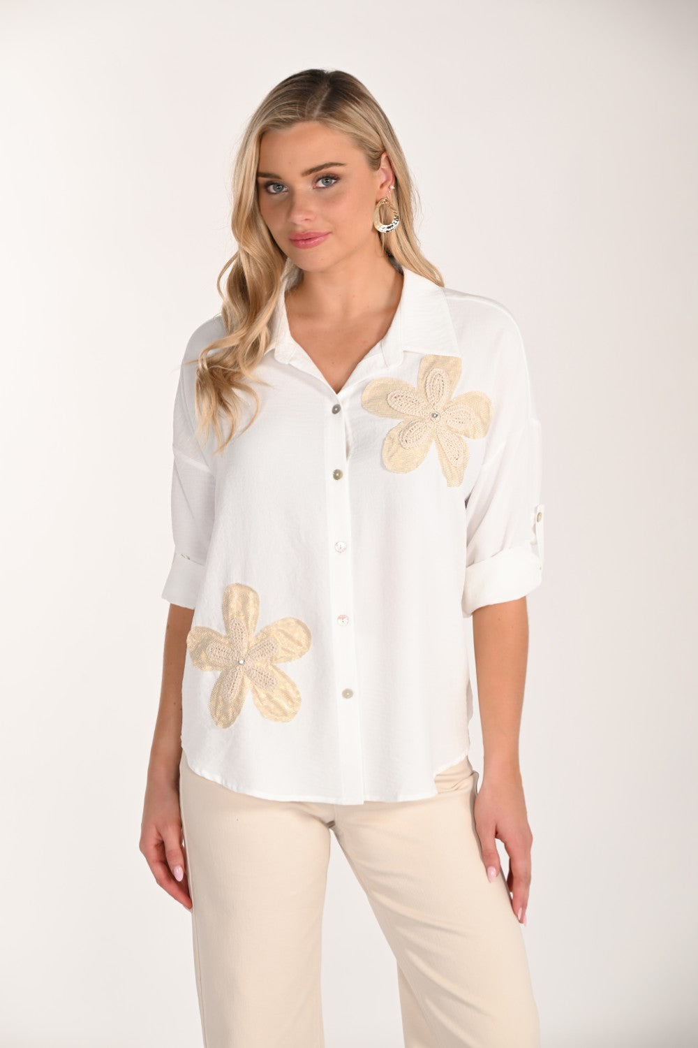 Frank Lyman Top 266517 Off White