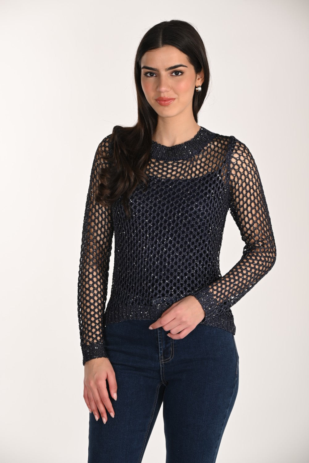 Frank Lyman Top 266521 Navy