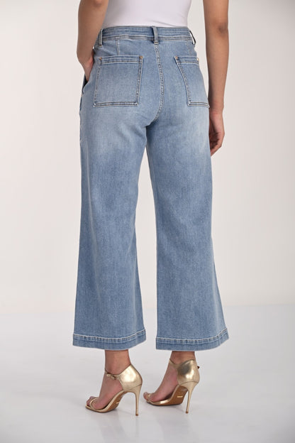 Frank Lyman Denim Pant 266538 Blue