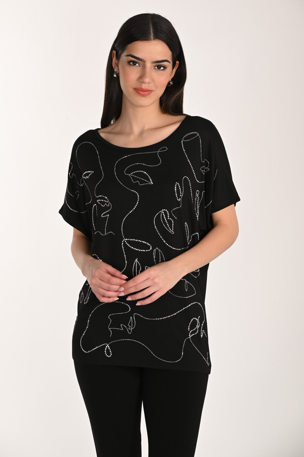 Frank Lyman Top 266542 Black