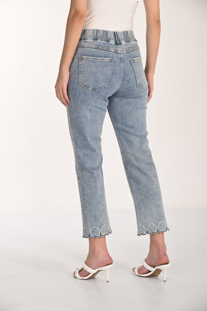 Frank Lyman Denim Pant 266558 Blue