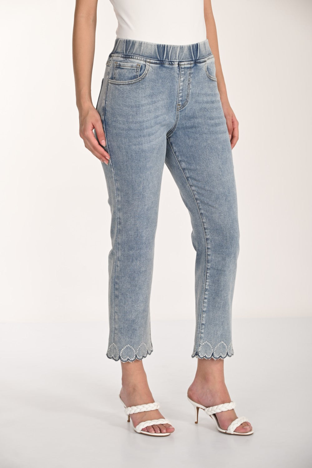 Frank Lyman Denim Pant 266558 Blue