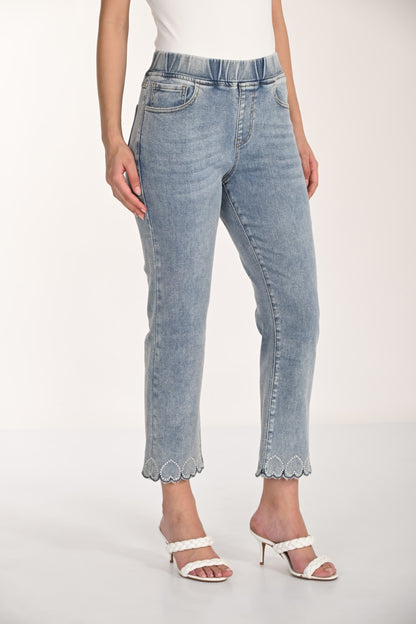 Frank Lyman Denim Pant 266558 Blue