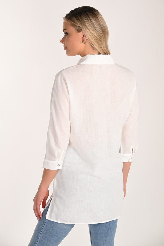 Frank Lyman Blouse 266567 White/Multi