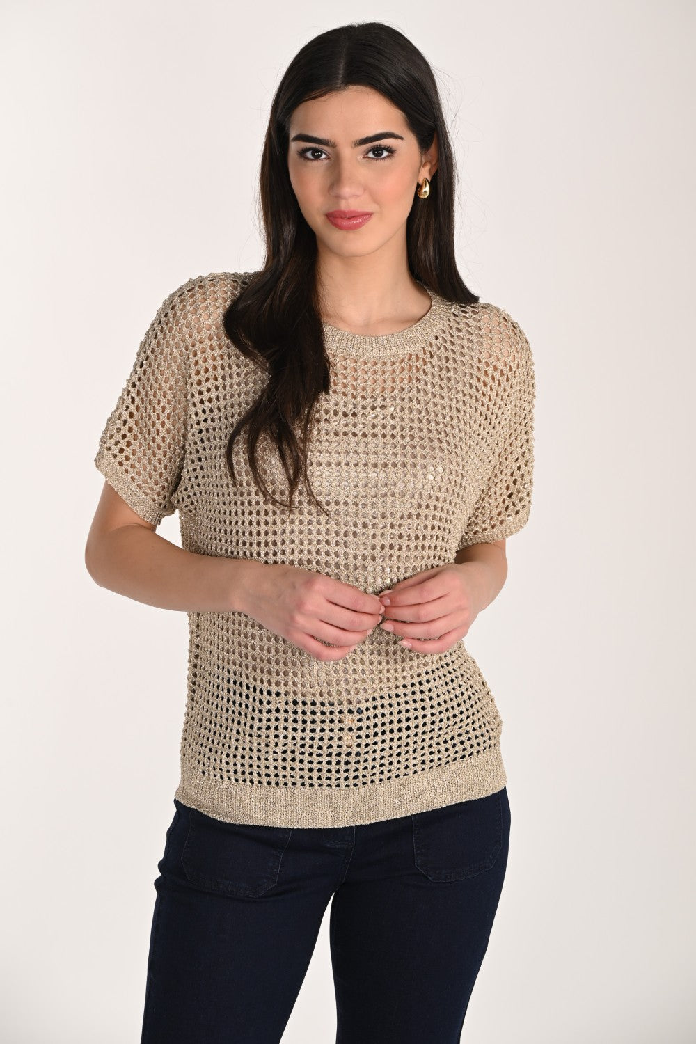 Frank Lyman Sweater 266568 Gold