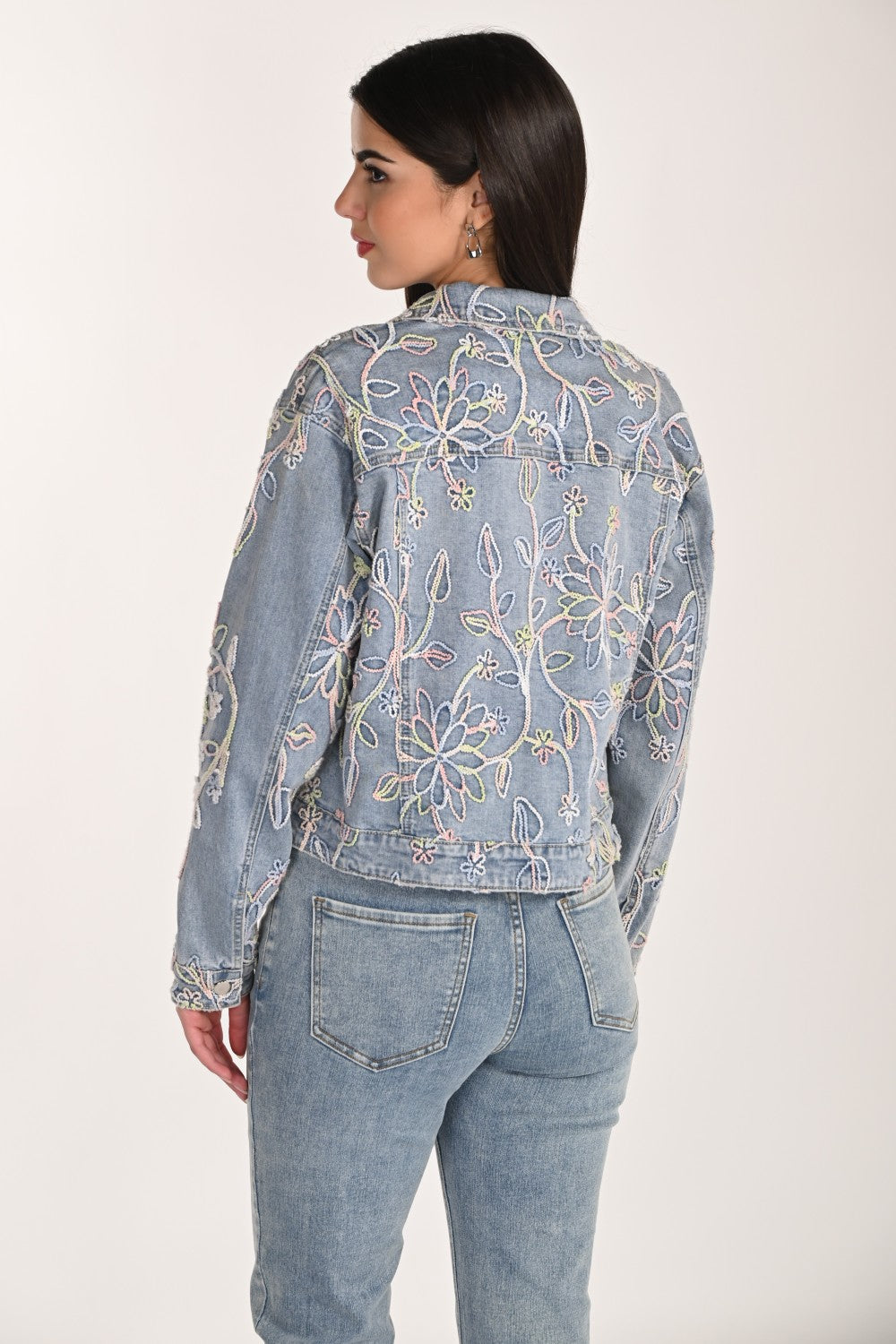 Frank Lyman Denim Jacket 266591 Light Blue
