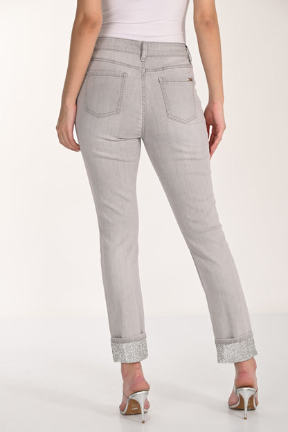Frank Lyman Denim Pant 266594 Grey