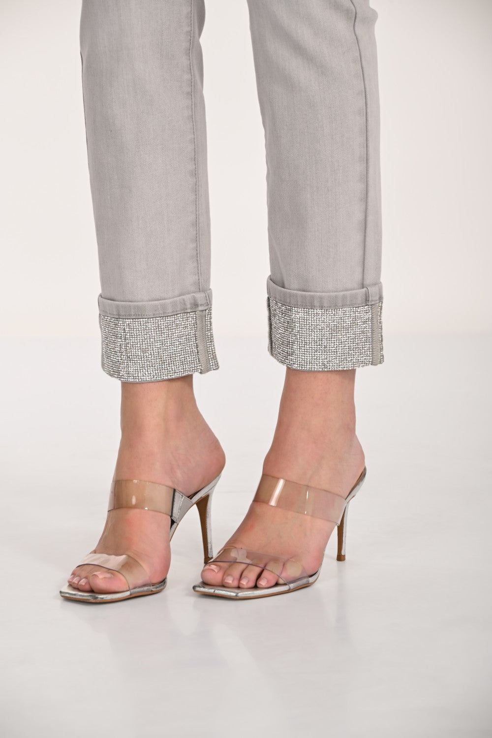 Frank Lyman Denim Pant 266594 Grey