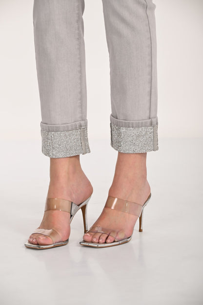 Frank Lyman Denim Pant 266594 Grey