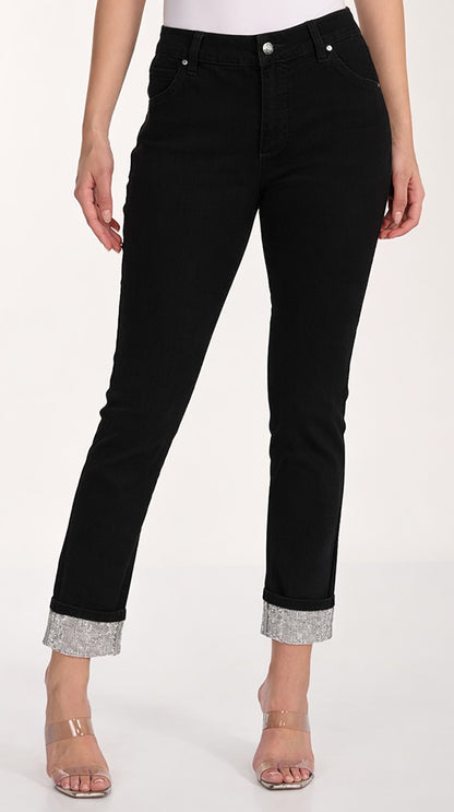 Frank Lyman Denim Pant 266594