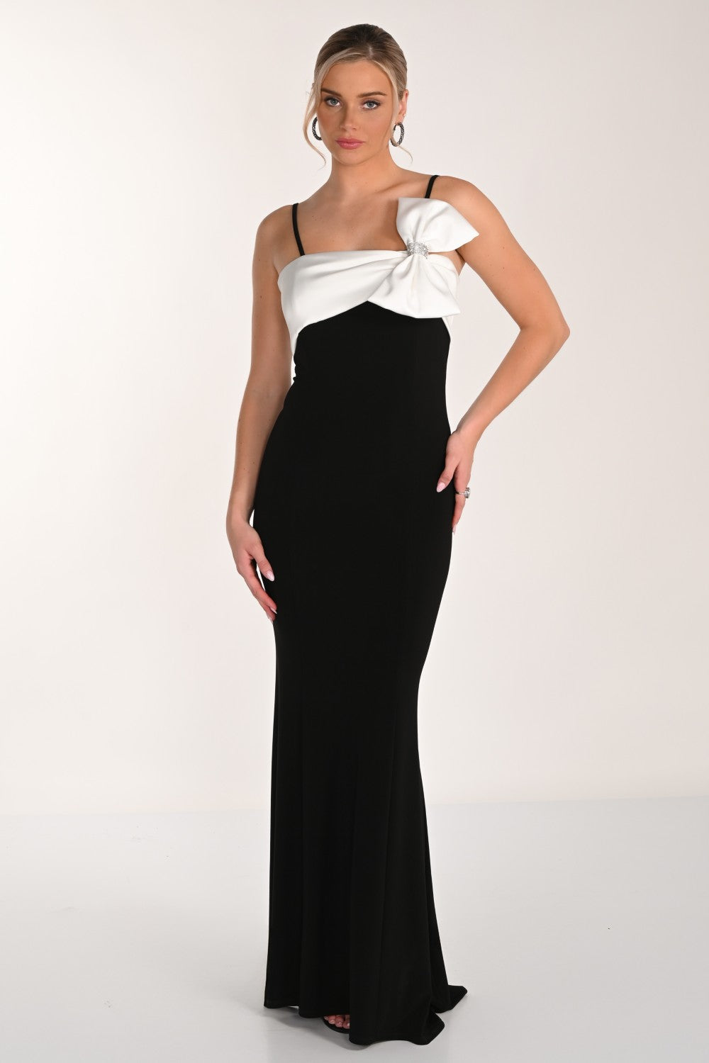 Lyman Dress 268005 Black/Off White