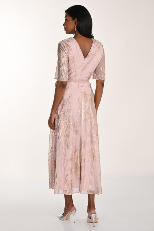 Lyman Dress 268305 Lychee