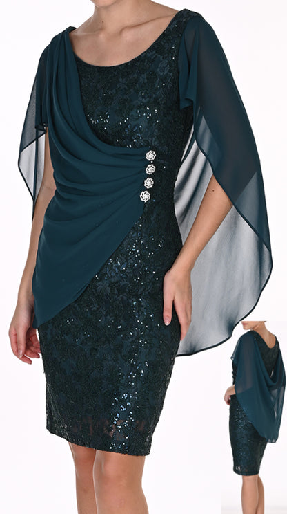 Lyman Dress 269208 Spruce