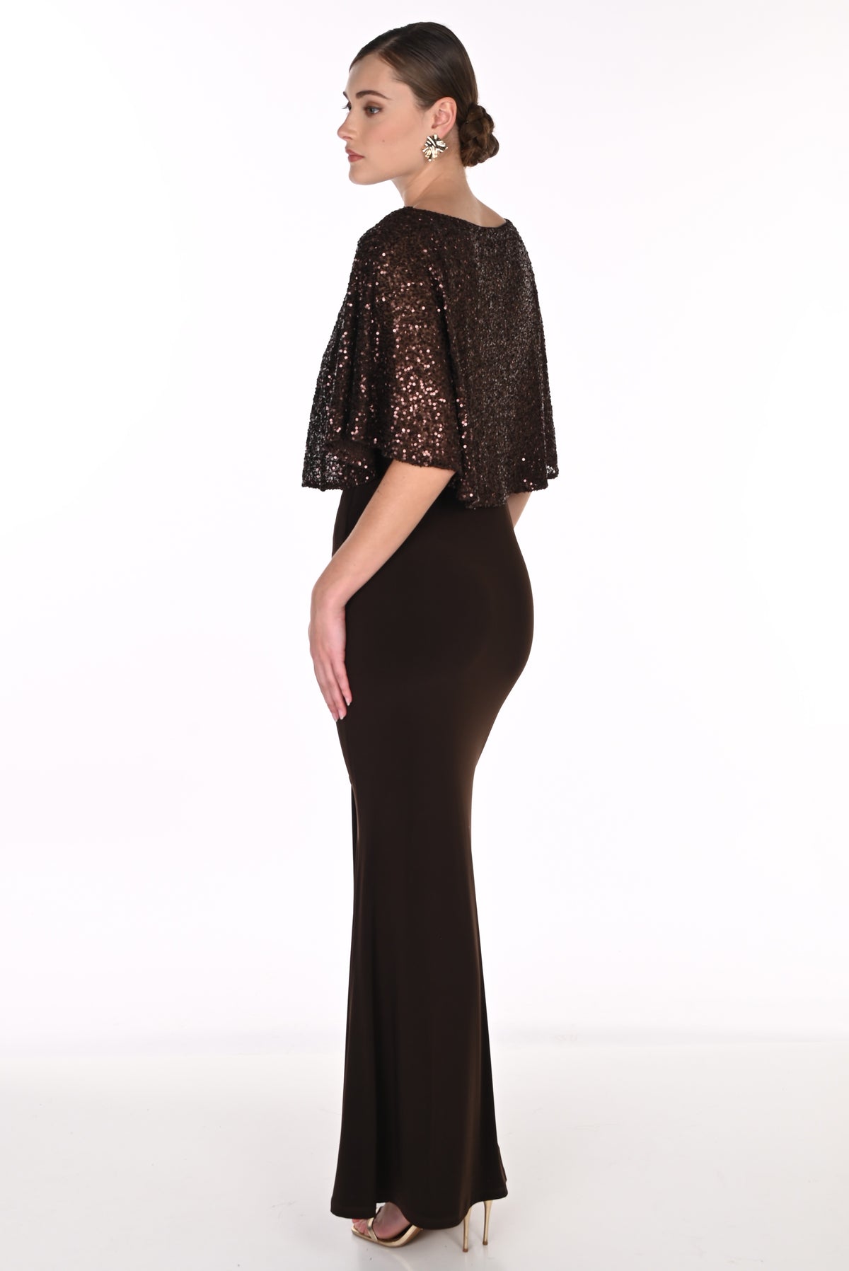 Lyman Dress 269220 Mocha
