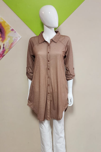 New Label Blouse 88287 Taupe