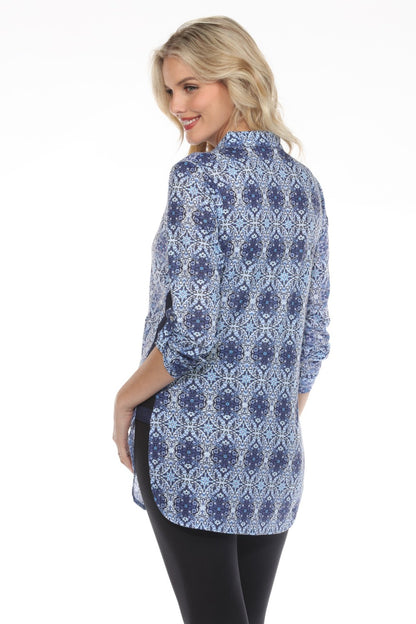 New Label Top 89037-AS Blue