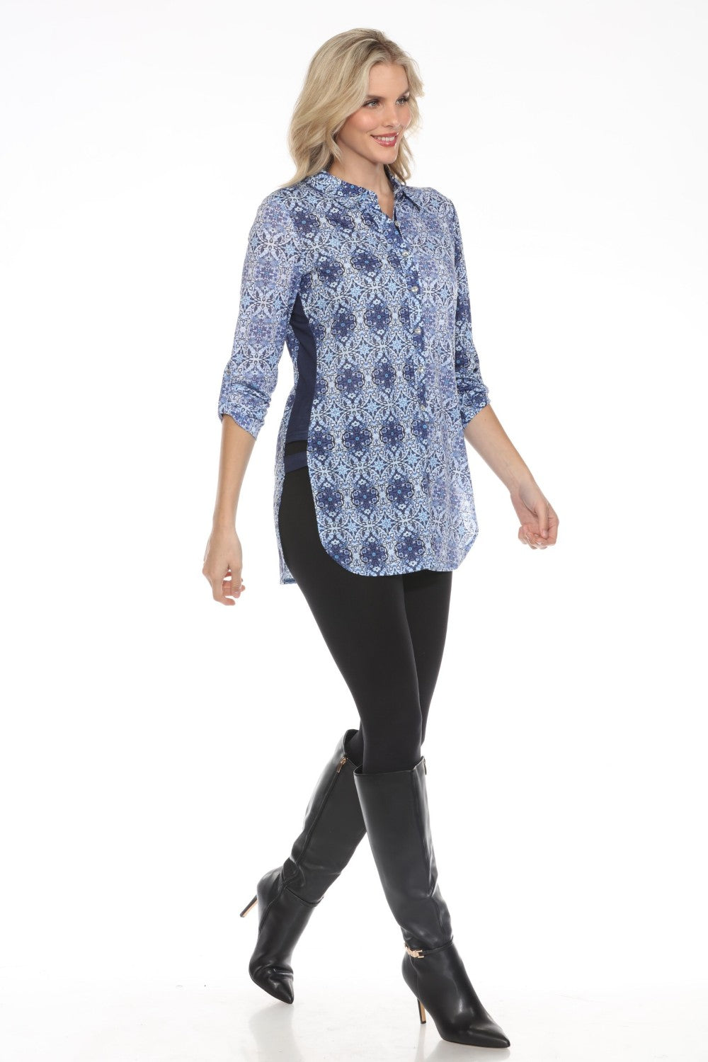 New Label Top 89037-AS Blue