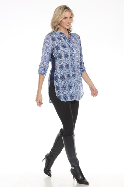 New Label Top 89037-AS Blue