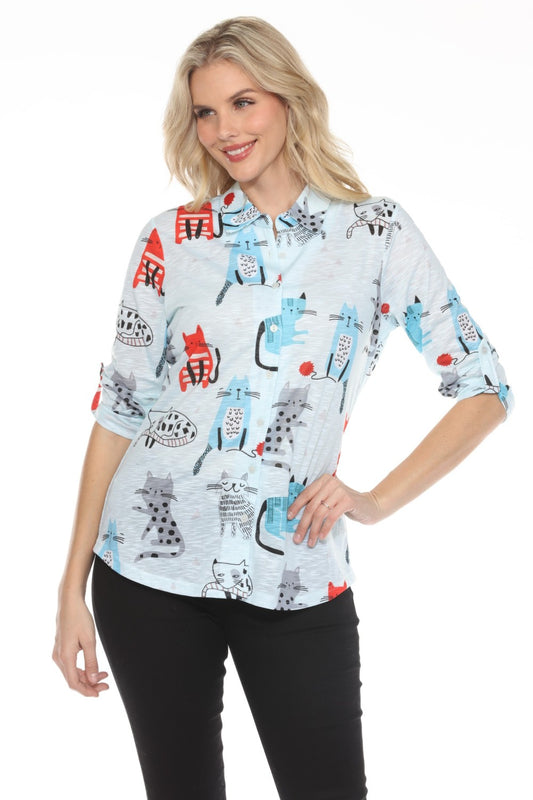 New Label Blouse 89046 Multi