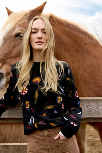 Charlie B Pullover C2893-736A-P001 Schwarz