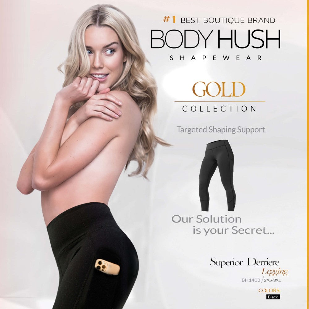 Body Hush Shapewear Lingerie Superior Derriere Legging BH1403 – Belle Mia  Boutique
