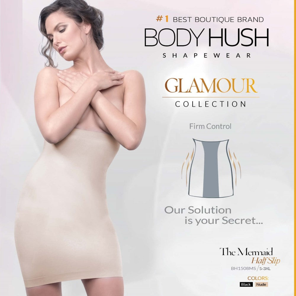 Body Hush Glamour Slenderizing Lace Shaping Slip BH1502L, Women's