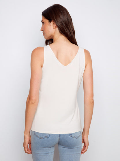 Charlie B Top C1243W-730A-324 Greige