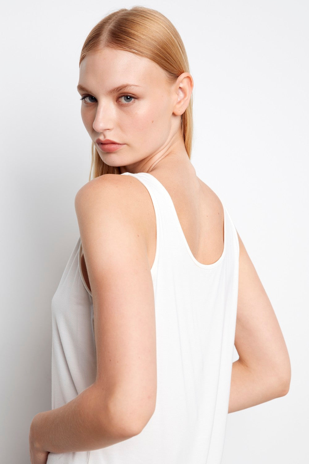 Charlie B Cami C1243WPK-730A-002 White