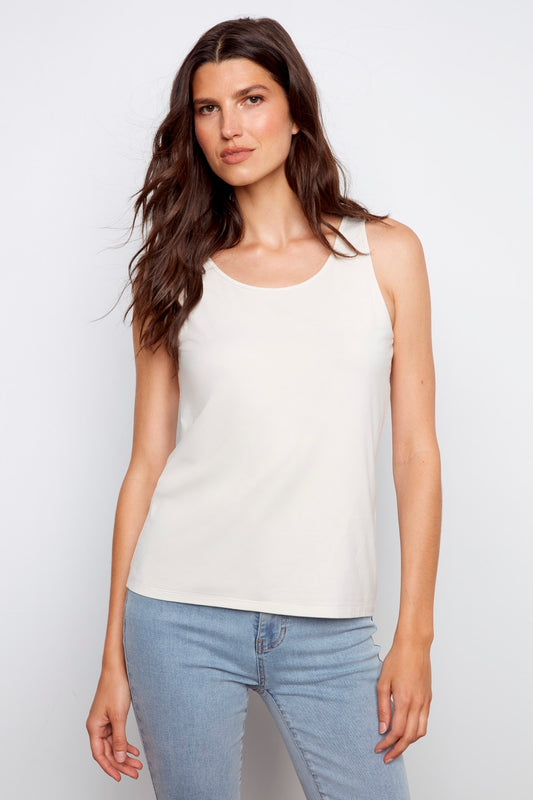 Charlie B Cami C1243WPK-730A-324 Greige 