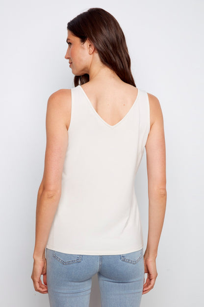 Charlie B Cami C1243WPK-730A-324 Greige