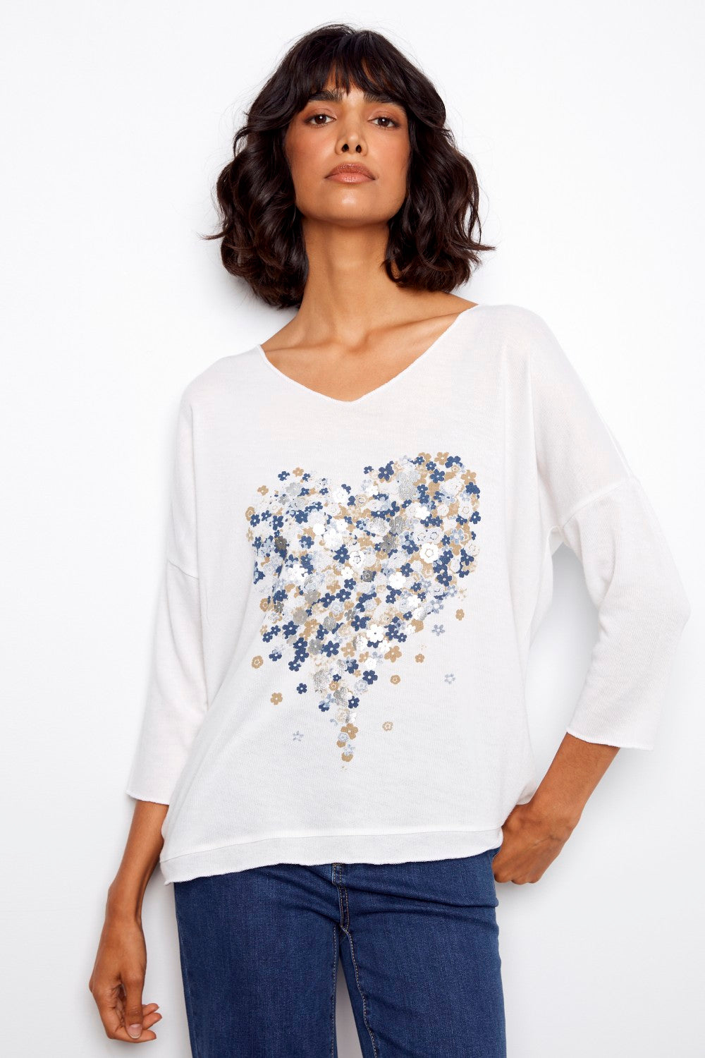 Charlie Top C1264CPK-006B-P461 Herzen