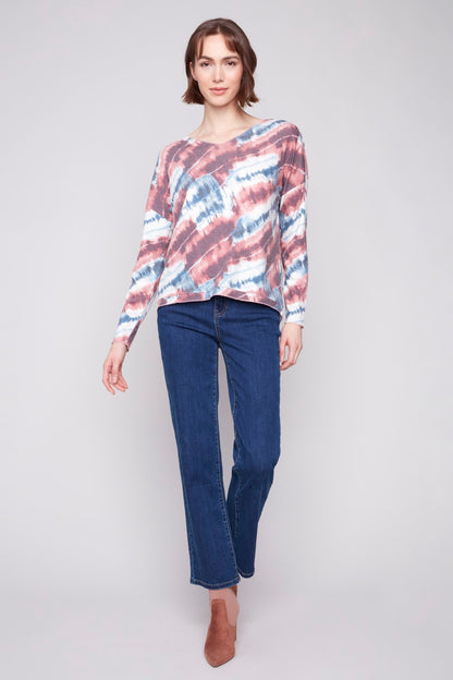 Charlie B Top C1292GPK-006B-P701 Dreamy Pink