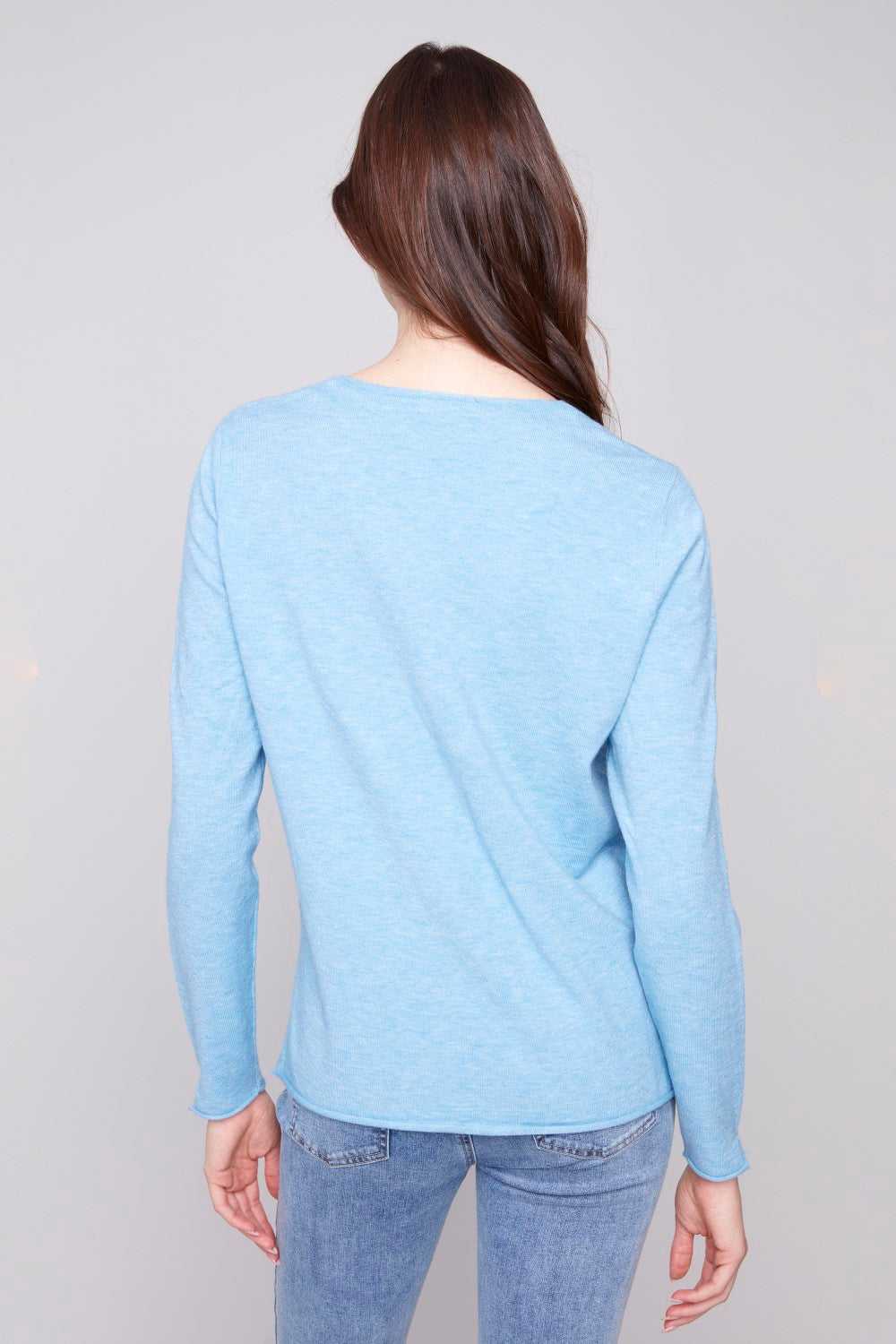 Charlie B Sweater C2279RR-464A-667 Cabernet