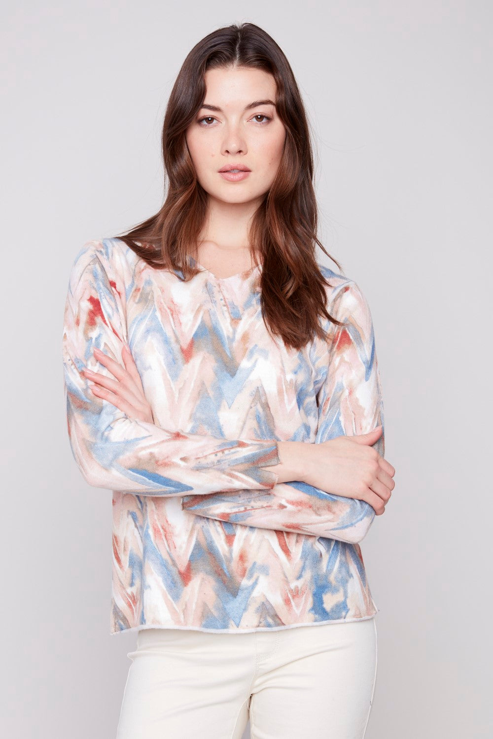 Charlie B-Pullover C2279TP-464A-P547 Chevron