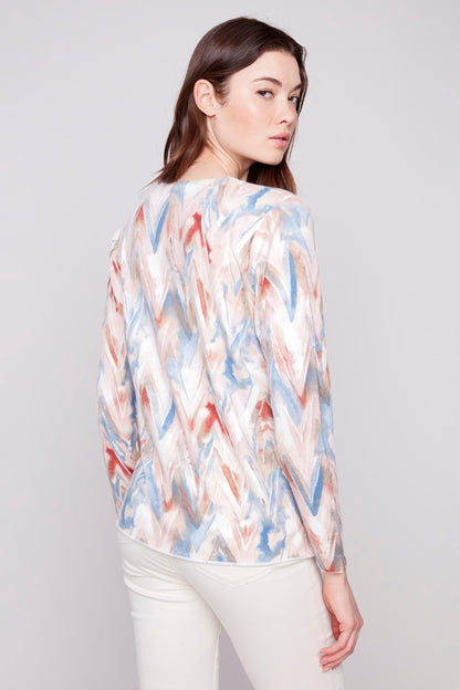 Charlie B-Pullover C2279TP-464A-P547 Chevron