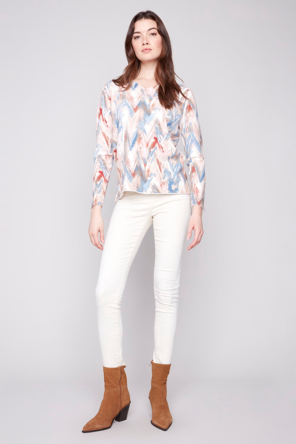 Charlie B-Pullover C2279TP-464A-P547 Chevron