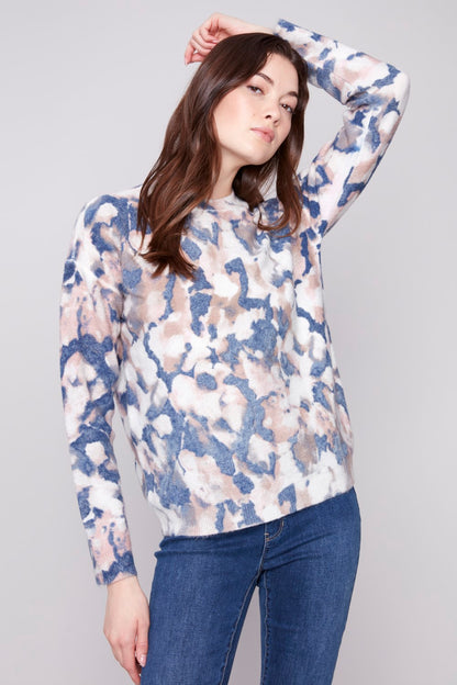 Charlie B Sweater C2546RR-918A-P862 Romantic