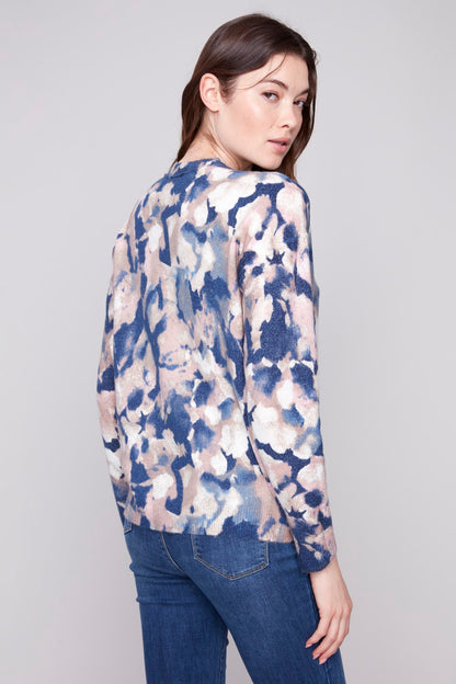 Charlie B Sweater C2546RR-918A-P862 Romantic